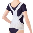 アルファックス 姿勢サポーター 姿勢ベルト 背筋 背中 お医者さんのがっちり背すじベルト M-L 日本製