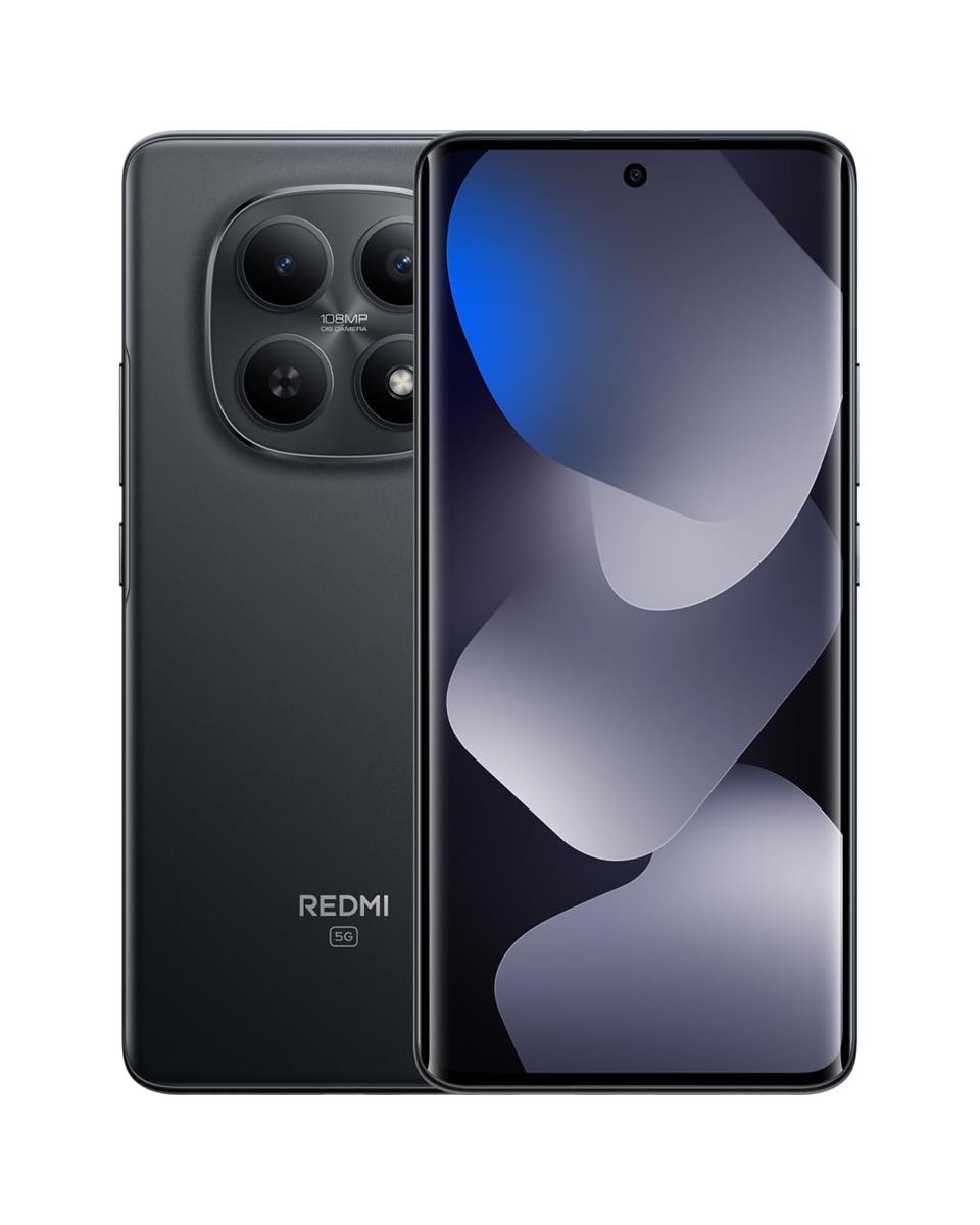 シャオミ(Xiaomi) SIMフリー スマートフォンREDMI Note 15 5G 8 256GB Snapdragon 6 Gen 3 薄型軽量 5520mAhバッテリー 6.77インチAMOLEDディスプレイ 1億800万画素 IP66防滴防塵 docomo/au/SoftBank/Rakuten Mobile 回線対応 ブラック 電源アダプターは別売り