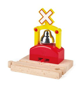 Hape(ハペ) 踏切警報機 12.6×12.5×9cm 3才以上 木製 おままごと おもちゃ E3706