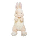 サンレモン ひざ うさぎ BE すやすや 17×14×36cm ぬいぐるみ ウサギ ベージュ アニマル 動物 P-9552