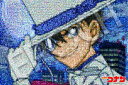 エポック社 1000ピース ジグソーパズル 名探偵コナン 怪盗キッド モザイクアート (50×75cm) 11-566s のり付き ヘラ付き 点数券付き EPOCH