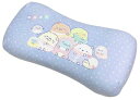 MORIPiLO すみっコぐらし 低反発クッション 腰枕 (とかげ しろくま ねこ ミニリラックスピロー) ぬいぐるみ グッズ パープル 15x31x8cm 椅子 背もたれ 昼寝枕 誕生日 プレゼント 可愛い 柔らかめ キャラクター まくらのモリシタ