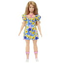 バービー(Barbie) ファッショニスタ イエローブルーフローラル着せ替え人形・ドール 3才~ HJT05