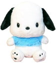 ナカジマコーポレーション ほわほわ ポチャッコ M ブルー H27xW22xD16cm ぬいぐるみ サンリオ プレゼント 143181-20
