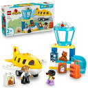 レゴ(LEGO) デュプロ デュプロのまち はじめての空港 おもちゃ 玩具 誕生日 プレゼント ブロック 知育 男の子 女の子 子供 1歳半 2歳 4歳 幼児 ...