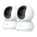 TP-Link ネットワークWi-Fiカメラ ペットカメラ 1080p フルHD 屋内カメラ 夜間撮影 相互音声会話 動作検知 スマホ通知 ドーム型 Tapo C200P2 3年保証