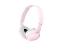 ソニー(SONY) ヘッドホン MDR-ZX110 : 密閉型 折りたたみ式 ピンク MDR-ZX110 P