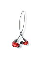 VGP 殿堂入り金賞SHURE シュア イヤホン 有線 SE215SPE-RD-A レッド 高遮音性 ノイズキャンセリング ゲーム ゲーミング スペシャルエディション カナル型 ワイヤレス・