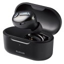 エレコム(ELECOM) イヤホン ヘッドセット Bluetooth 極小 HSC32MP 充電ケース付き ブラック LBT-HSC32MPBK