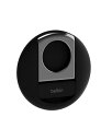 Belkin 3-in-1 連係カメラ マウントApple共同開発製品 MacBook用 Webカメラ化マグネット式/スマホリング/バンカーリング/スマホスタンド機能弾力素材 スクリーン保護 MagSafe対応 iPhone専用 電話会議 360度回転式 MacOS Ventura Continuity Camera対応 ブラック MMA006btBK