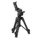 ベルボン Velbon 卓上三脚 スマホ三脚 EX-miniS II AZ 2段 レバーロック 全高41.7cm 最低高19.0cm 脚径17mm 小型 2Way雲台 アルミ脚 スマホホルダー付属 017915500624