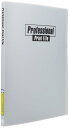 FUJICOLOR ポケットアルバム プロフェッショナルプリントファイル 4切 ・ ワイド4切 40枚収納 902888 グレー