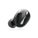 エレコム(ELECOM) Bluetoothハンズフリーヘッドセット 通話・音楽用 多機能3ボタン+1スイッチ設計 LBT-HSC30MPBK ブラック