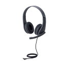 エレコム(ELECOM) ヘッドホン 子供用 3.5mm接続 4極 回転式マイクアーム付き ブラック HS-KD01TBK 幅121×奥行43×高さ122mm(ケーブル含まず)