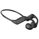 新規発売 F.G.S 空気伝導イヤホン Bluetooth 5.3 耳を塞がない スポーツ マイク付き 携帯 オープンイヤー ワイヤレス 非 骨伝導 無線 耳かけ式 ぶるーとぅーす ノイズキャンセリング 搭載 両耳 2台同時接続 IPX6防水 軽量23g 日本語説明書付き ブラック