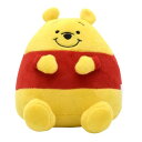 MORIPiLO モリシタ スマホスタンド くまのプーさん イエロー 約15cm ふわふわ素材 ぬいぐるみクッション キャラクターグッズ 携帯ホルダー マルチミ...