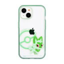 グルマンディーズ ポケットモンスター IIIIfit(イーフィット) iPhone15 / 14 / 13 対応 ケース ニャオハ POKE-870E