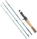 AbuGarcia (アブガルシア) ズームサファリ (ZoomSafari) ZMSC-464L パックロッド ベイト メバル アジング エリアトラウト