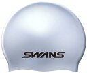SWANS(スワンズ) スイムキャップ スイムキャップ シリコーンキャップ SA7 シルバー(SIL)