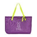 DOD(ディーオーディー) サマータイムあみちゃんM 軽量 35L 大容量 水洗い 折り畳み可能 メッシュバッグ ビーチ ショッピング 水泳 ジム スパ 温泉 旅行用 BA103-PP