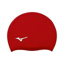 MIZUNO(ミズノ) スイム 水泳 競泳 フィットネス スイムキャップ シリコーンキャップ ユニセックス N2JWB050 62:レッド サイズ:F