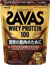 ザバス(SAVAS) ホエイプロテイン100 ビターショコラ風味 980g 人工甘味料不使用 明治 NEXT BODY