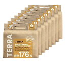 TERRA(テラ) おむつ 176枚(22枚×8パック) 超吸収 肌に優しい オムツ 夜用 お出かけ 敏感肌 さらさら 通気性 乳児期 テープ (4〜7kg) ...