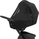 Stokke(ストッケ) 付属品 ストローラー モスキートネット ブラック ベビーカー小物 日よけ 虫よけカバー 細かい網状 通気性 軽量 収納 575501