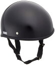 NBS バイクパーツセンター(Bike Parts Center) ヘルメット ハーフ ダックテール ブラック XL (頭囲 61cm~62cm未満) 7118
