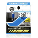 IPF ヘッドライト フォグランプ ハロゲン 車用 H8 4900K 白色光 12V用 2本入 車検対応 高効率 49J8