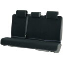 ボンフォーム(BONFORM) シートカバー 防水デオ 軽/普通車 後席単品 防水・撥水 消臭・抗菌 丸洗いOK ウエットスーツ素材 リヤ(ベルトタイオウ) グレー 4025-28BGR