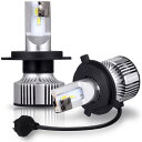 M's Basic by IPF ヘッドライト フォグランプ LED 車用 H4 Hi Lo切替 4400lm/3300lm 6000K ホワイト 12V24V...
