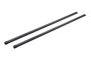 カーメイト(CARMATE) ルーフキャリア inno ベースバー スクエア 147cm ダブルキャップモデル INB147BK
