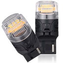 M's Basic by IPF ウィンカー LED バルブ T20 アンバー 450lm ウィンカーポジション対応 ピンチ部違い対応 キレの良い点滅 別途抵抗必要 2個入 AMZ-WB010
