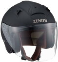 ヤマハ発動機(Yamaha) バイクヘルメット ジェット YJ-14 ZENITH サンバイザーモデル 90791-2281L ラバートーンブラック L (頭囲 58cm~59cm)