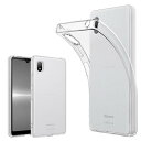 Xperia Ace III SO-53C SOG08 ケース ソフトケース カバー ケース 薄型 軽量 耐衝撃 衝撃吸収 シリコン TPU 透明 携帯カバ- ワイヤレス充電対応 無地 シンプル 全面 クリア マイクロドット加工 エクスペリア エース3so-53c sog08 用