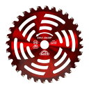 セフティー3(Safety-3) 草刈チップソー 紅虎・剛 溝付+大型超硬チップ JIS規格 230mm×32P
