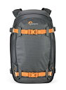 ロープロ(Lowepro) カメラリュック ウィスラー BP450AW II バックパック GRL サステナブル素材採用グリーンラインシリーズ スキー スノーボード取付可 三脚取付可 撥水加工 レインカバー付属 15インチPC収納可 26.0L LP37227-GRL