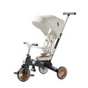 BTM 三輪車 子供用三輪車 ランニングバイク キッズバイク ワンタッチ折りたたみ サンシェード付き 自転車 おもちゃ 乗用玩具 幼児用 安全バー付き シートベ...