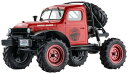 FMS 1/24 リアリスティックRC完成モデル マッド・レーサー 4×4 パワーワゴン レッド 電動ラジオコントロール FMS12401RED