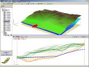 3次元地すべり斜面安定解析・3DCAD(LEM)Ver.2