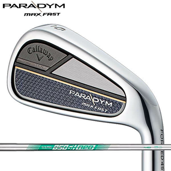 キャロウェイ パラダイム マックスファストアイアン 5本セット(#6〜PW) [NS850GHネオ] スチールシャフト CALLAWAY PARADYM MAX FAST IRON