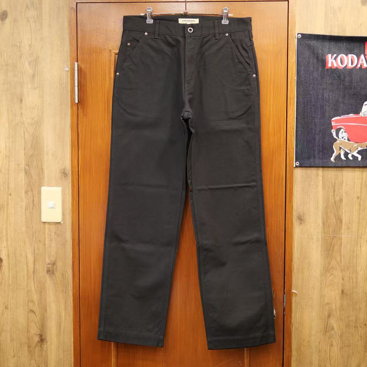 Rakuten - FOB factory ファクトリー 11oz コットンダック ワークパンツ【F0530】 日本製 メンズ アパレル アパレル ブラック