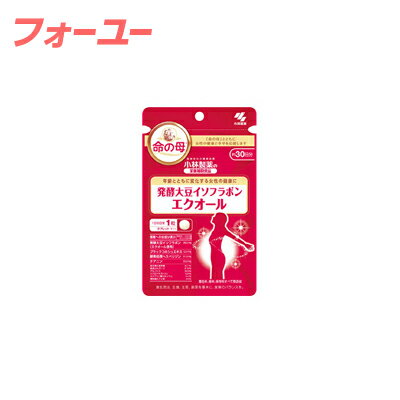 発酵大豆　エクオール　30錠　4987072039915