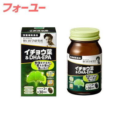 野口医学研究所 イチョウ葉＆DHA・EPA 60粒　4562193141824