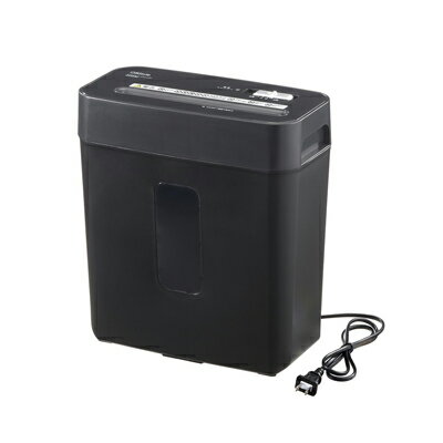 【送料無料!】オーム電機 マイクロカットシュレッダー（容量11リットル/A4/ブラック） （※お取り寄せ品..