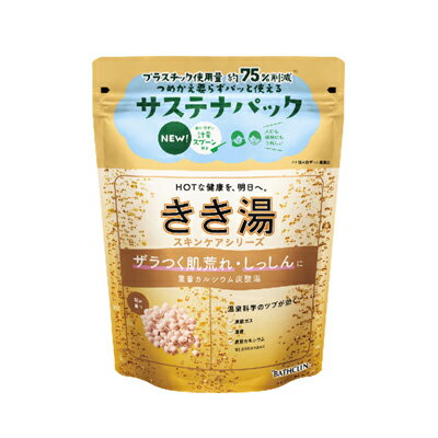 きき湯 重曹カルシウム炭酸湯 花の香り 360g 4548514158412
