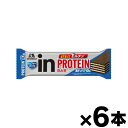 【メール便送料無料】inバー プロテイン バニラ 1本×6個セット 4902888722226