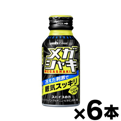 ハウスウェルネスフーズ メガシャキ 100ml×6缶　4530503705004*6