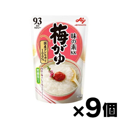 味の素 梅がゆ 250g×9個　4901001052356*9